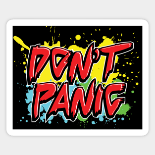 Don't Panic, Hitchhiker's Guide To The Galaxy Quote Magnet